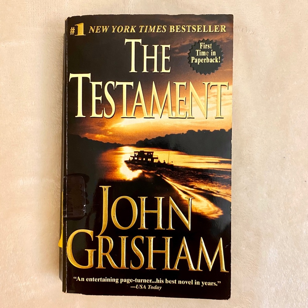 The Testament by John Grisham book